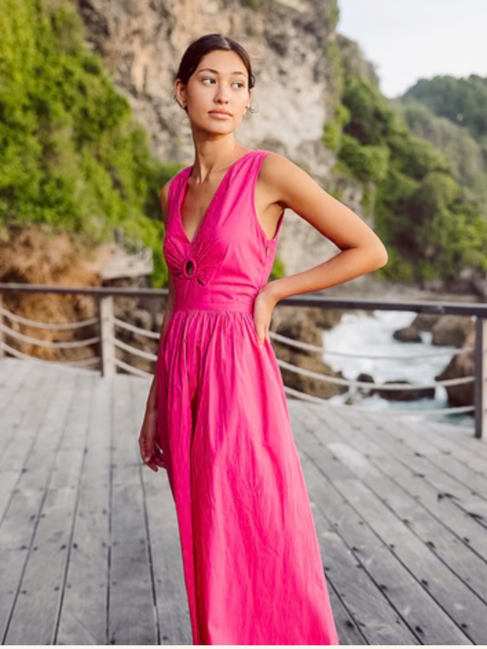 Cleobella Charaya Cutout Ankle Maxi Dress